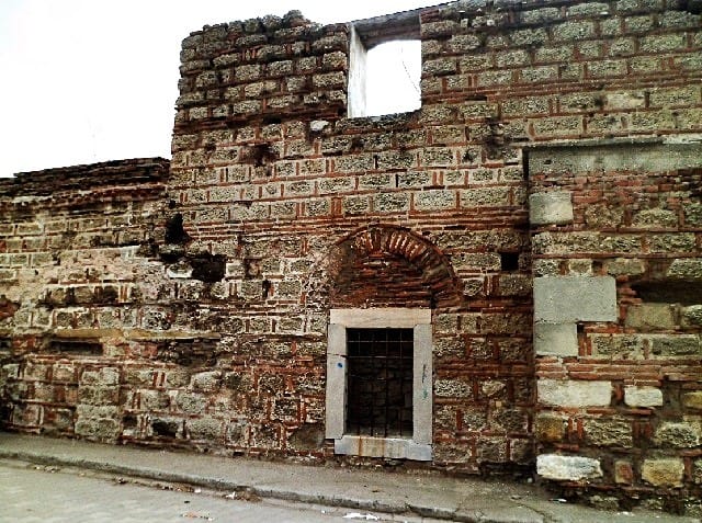 Exterior of the Saruca Paşa Hamamı in Gallipoli